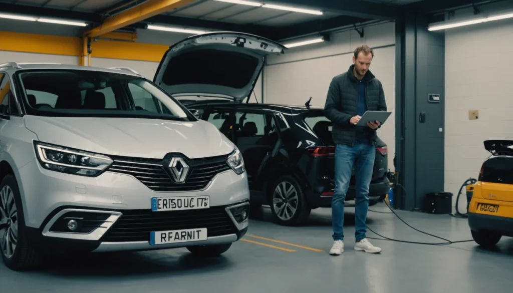 reinitialiser frein parking espace 4