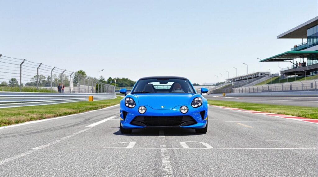 Pourquoi l’Alpine A110 est la voiture parfaite pour débuter sur circuit ?